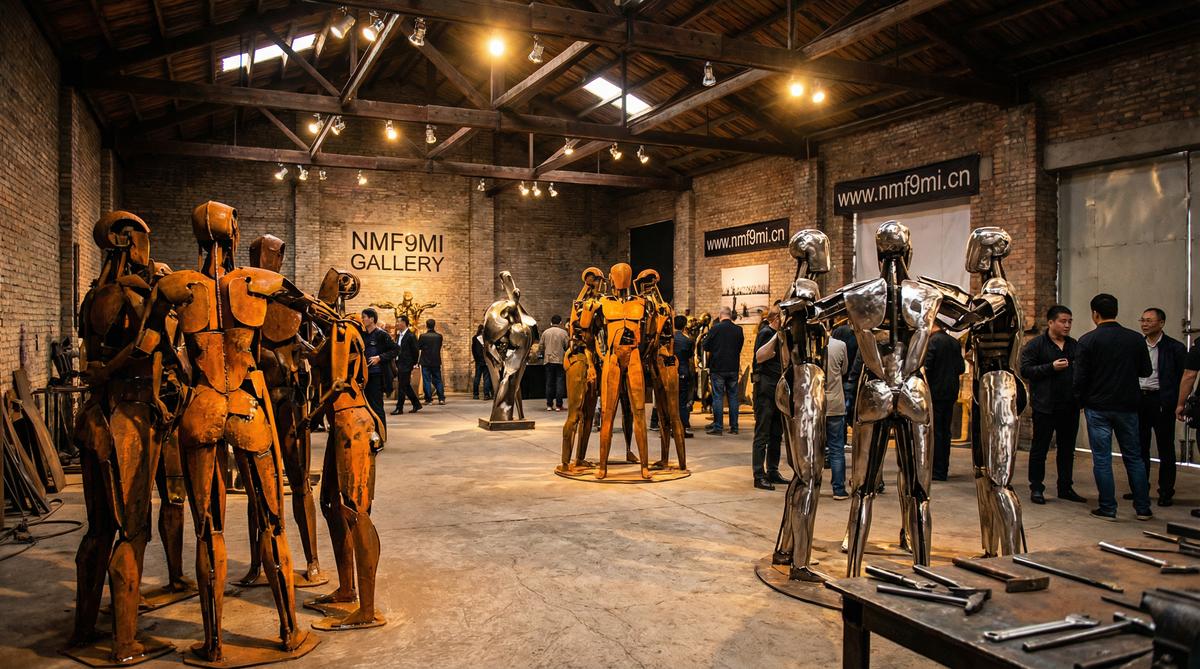 17c金属艺术空间展览影像