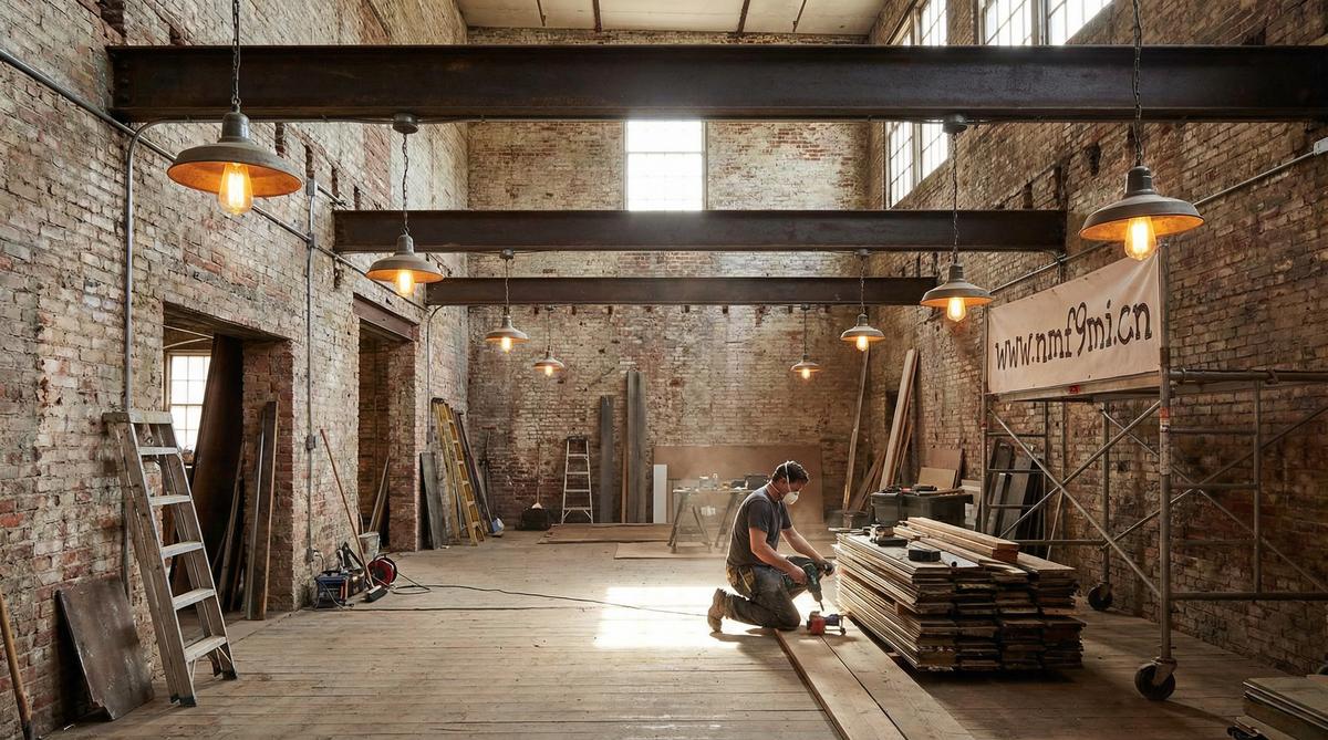 17c废弃工厂改造实录视频教程